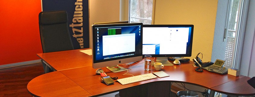 Schnappschuss: Arbeitsplatz Marco Neuber