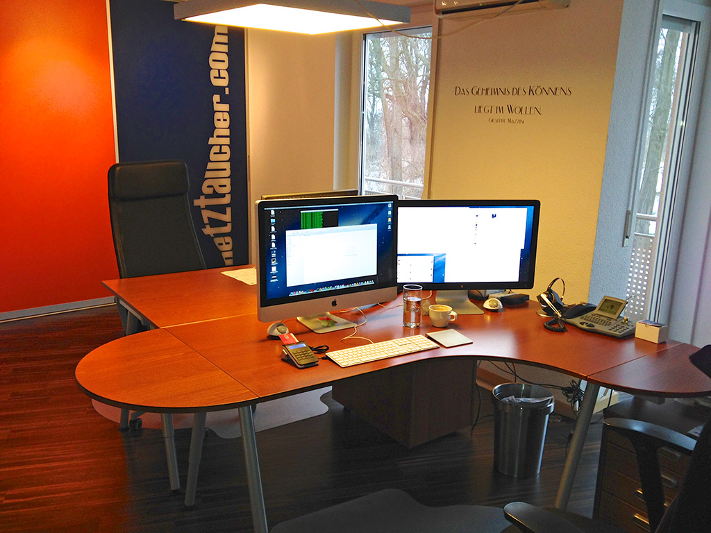 Schnappschuss: Arbeitsplatz Marco Neuber