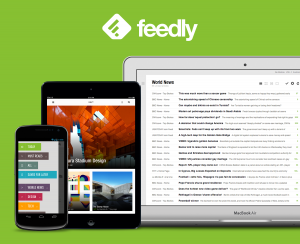 Feedly - RSS in schick.