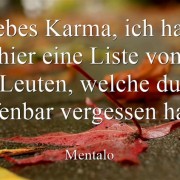 Liebes Karma